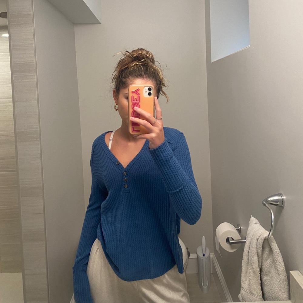 Blue sweater